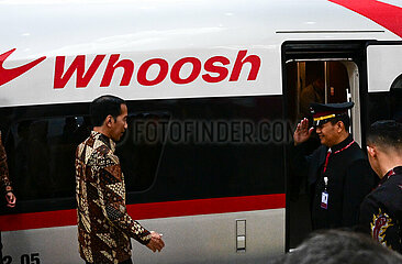 INDONESIA-JAKARTA-BANDUNG-HIGH-SPEED RAILWAY-OPERATION