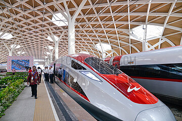 Xinhua Headlines: Indonesia's first high-speed railway comes into service  heralding new era