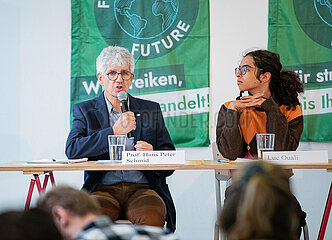 Pressekonferenz von Fridays for Future im MHDS in München