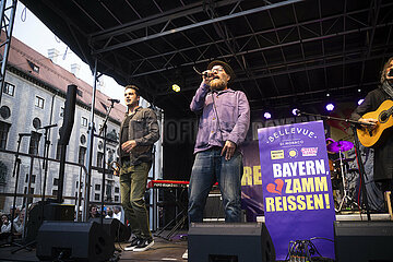 Zammreissen Bayern gegen Rechts Demonstration München