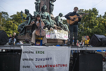 Fridays for Future Demonstration München vor den Landtagswahlen Bayern