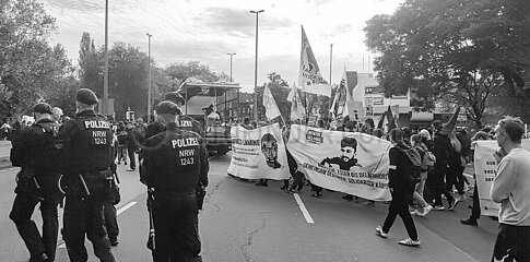 Demo gegen Polizeigewalt in Herford