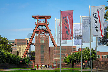 Zeche Zollverein  Essen  Ruhrgebiet  Nordrhein-Westfalen  Deutschland