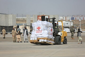 AFGHANISTAN-HERAT-CHINA AID-EARTHQUAKE RELIEF SUPPLIES-ARRIVAL