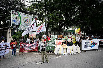 World Hunger Day Manila Philippines Protest 2023