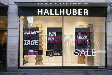 Münchner Modekette Hallhuber schließt alle Filialen