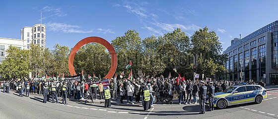 Demonstration in Solidarität mit Palästina  in München