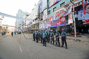 Bangladesch nach den Ausschreitungen mit Todesfällen
