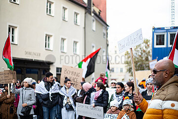 Palästina Kundgebung in Landshut