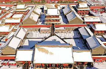 CHINA-LIAONING-SHENYANG-IMPERIAL PALACE-SNOW (CN)