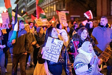 Tausende bei pro-palästinensicher Demo in München