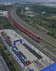 CHINA-CHONGQING-EUROPE-FREIGHT TRAIN-LAUNCH (CN)