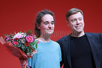 Carola Rackete und Martin Schirdewan