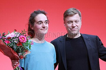 Carola Rackete und Martin Schirdewan