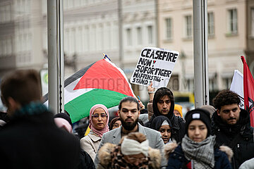 Freiheit für Palästina Demo in Augsburg