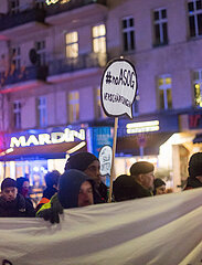 Demo gegen Verschärfung des Berliner Polizeigesetzes