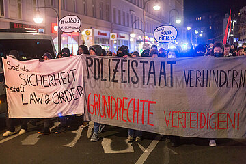 Demo gegen Verschärfung des Berliner Polizeigesetzes