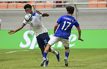 (SP)INDONESIA-JAKARTA-FOOTBALL-FIFA U17 WORLD CUP-ROUND OF 16-ENG VS UZB