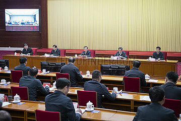 CHINA-BEIJING-CPC-EDUCATION CAMPAIGN-MEETING (CN)