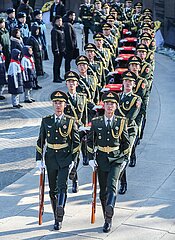 CHINA-LIAONING-SHENYANG-KOREAN WAR-CHINESE SOLDIERS' REMAINS-BURIAL CEREMONY (CN)