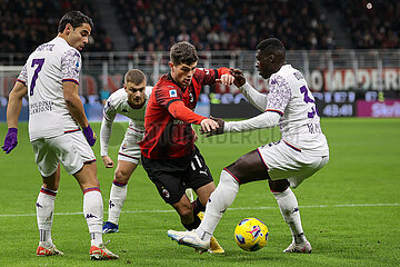 Serie A: AC Milan vs Fiorentina