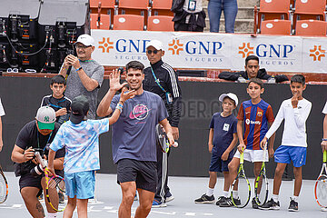 Children's Tennis Clinic With Carlos Alcaraz
