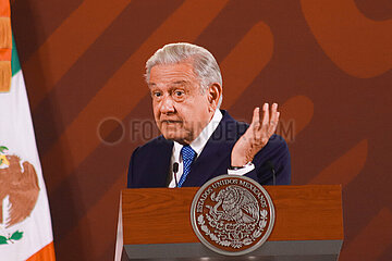 Mexico's President Andres Manuel Lopez Obrador Press Conference