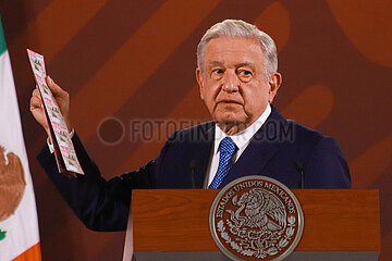 Mexico's President Andres Manuel Lopez Obrador Press Conference