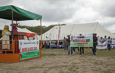 ZAMBIA-LUSAKA-WORLD AIDS DAY