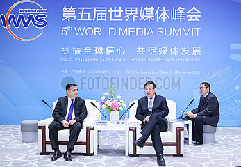 CHINA-GUANGDONG-WORLD MEDIA SUMMIT-LEADERS-MEETING (CN)