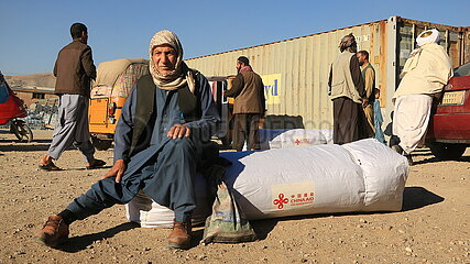 AFGHANISTAN-HERAT-CHINA AID-TENTS