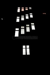 Fenster in der Nacht
