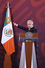 Andres Manuel Lopez Obrador Press Conference