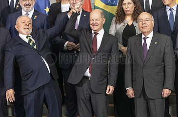 Lula da Silva + Scholz + Vieira