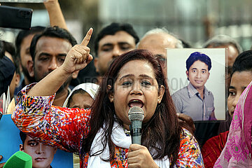 Internationaler Tag der Menschenrechte: Mahnwache in Dhaka