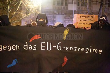 Demo gegen Abschottungspolitik der EU in Berlin