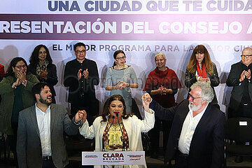 Clara Brugada Announces Her Campaign Advisory Council