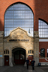 Polen  Wroclaw - die alte Markthalle (hala targowa) von 1909