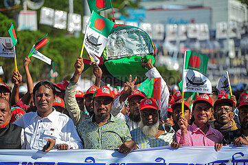 12th National Parliament Election Campaign Kick-Off in Bangladesh