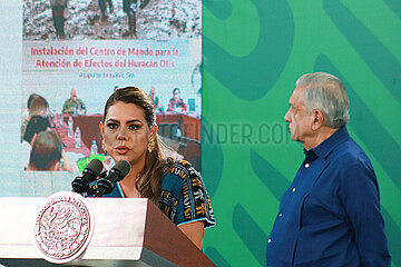 Mexican President  Lopez Obrador Press Conference