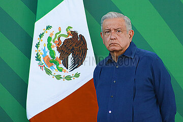 Mexican President  Lopez Obrador Press Conference