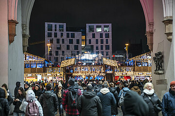 Weihnachtsshopping in München