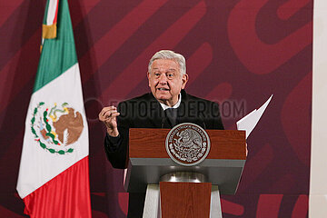 Mexico’s President Lopez Obrador Press Conference