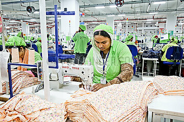 Näherinnen in der Fabrik in Dhaka