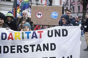 Fridays for Future Demonstration München  Deutschland