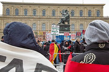 AfD Protest in München