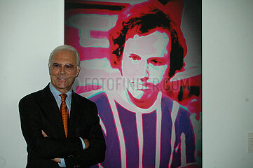 Beckenbauer Kunst und Fussball