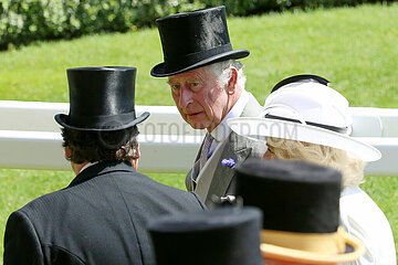 Ascot  Grossbritannien  HM King Charles III