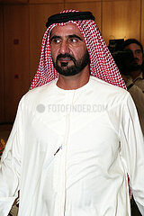 Dubai  Portrait of Sheikh Mohammed bin Rashid al Maktoum