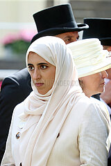 Ascot  Grossbritannien  Sheikha Hissa bint Hamdan al Maktoum  Pferdebesitzerin